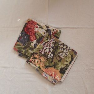 Set of 2 floral print pillow covers Pottery Barn
